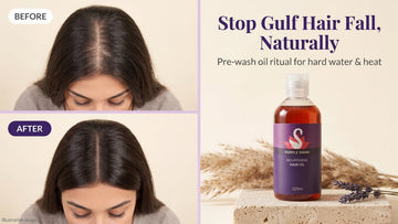 Hair Fall in Gulf Countries: Natural Fixes | Purple Swan