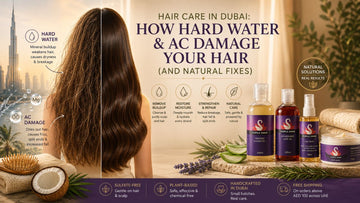 Hair Care in Dubai: Hard Water & AC Damage + Natural Fixes | Purple Swan
