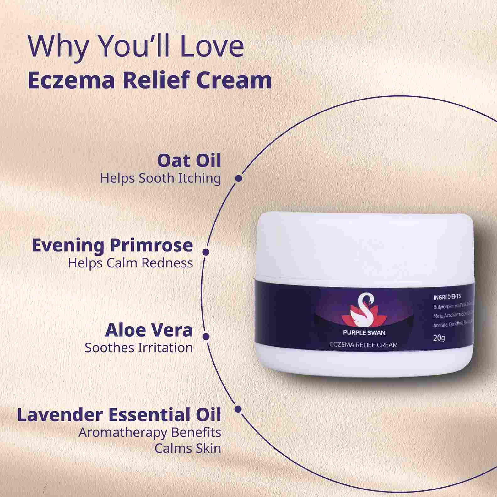 Purple swan Eczema Relief Cream Why you Will Love it