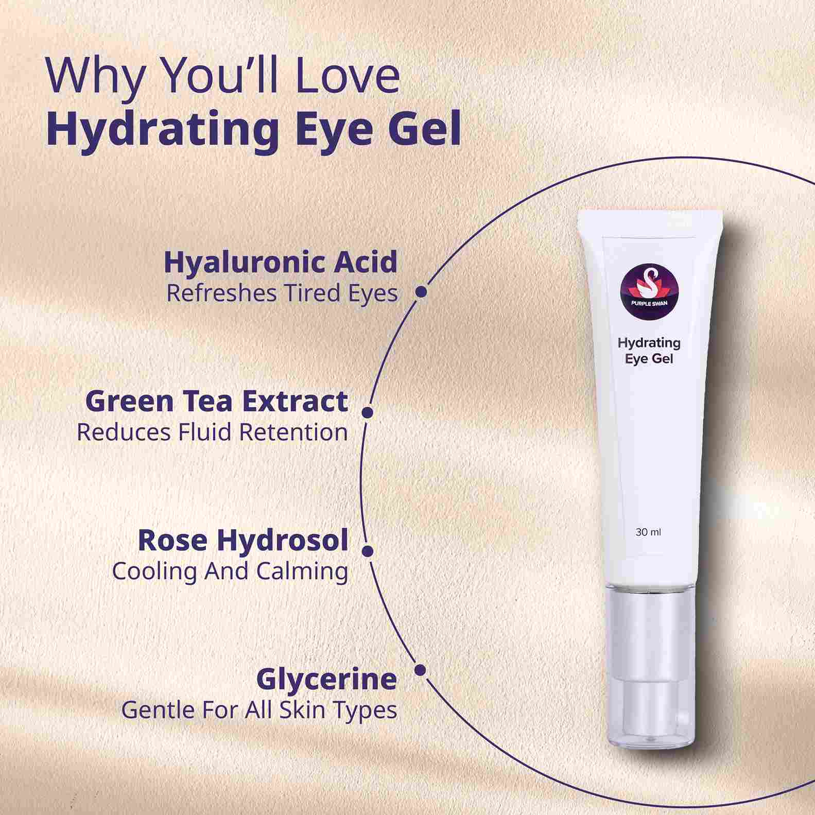 Purple swan Hydrating Eye Gel Why you Will love it 
