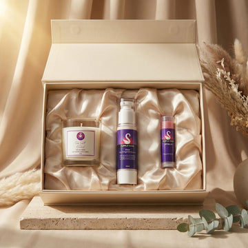 Glow + Candle + Lip Balm - Luxe Collection Gift Box