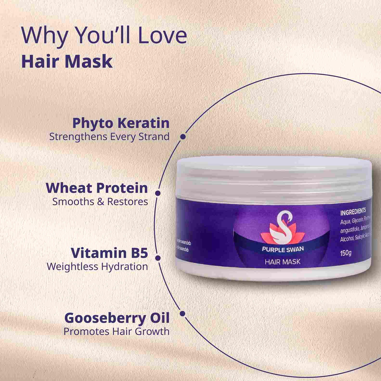 Purple Swan Hair Mask Why You Will Love it 