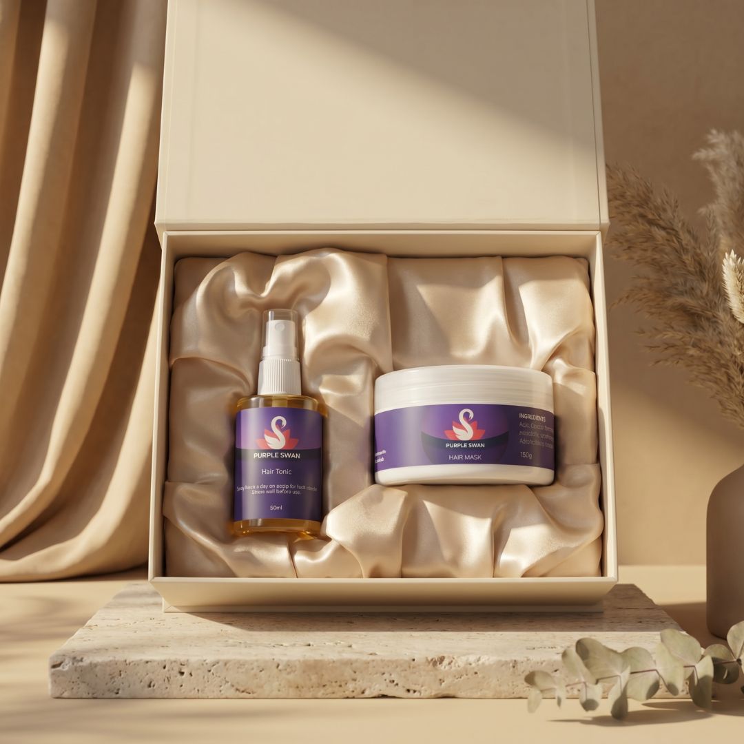 ⁠Hair Mask + Hair Tonic - Radiance Glow Box
