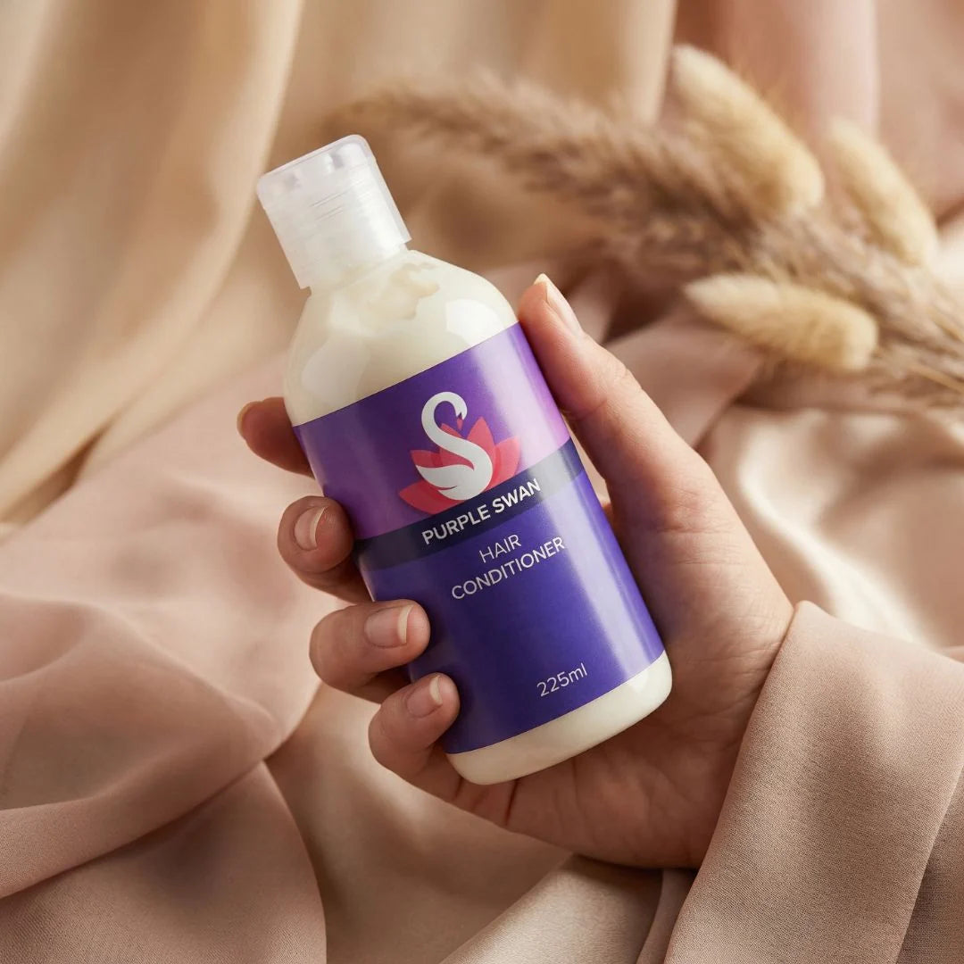 Sulphate-Free Shampoo & Conditioner Duo UAE | Purple Swan