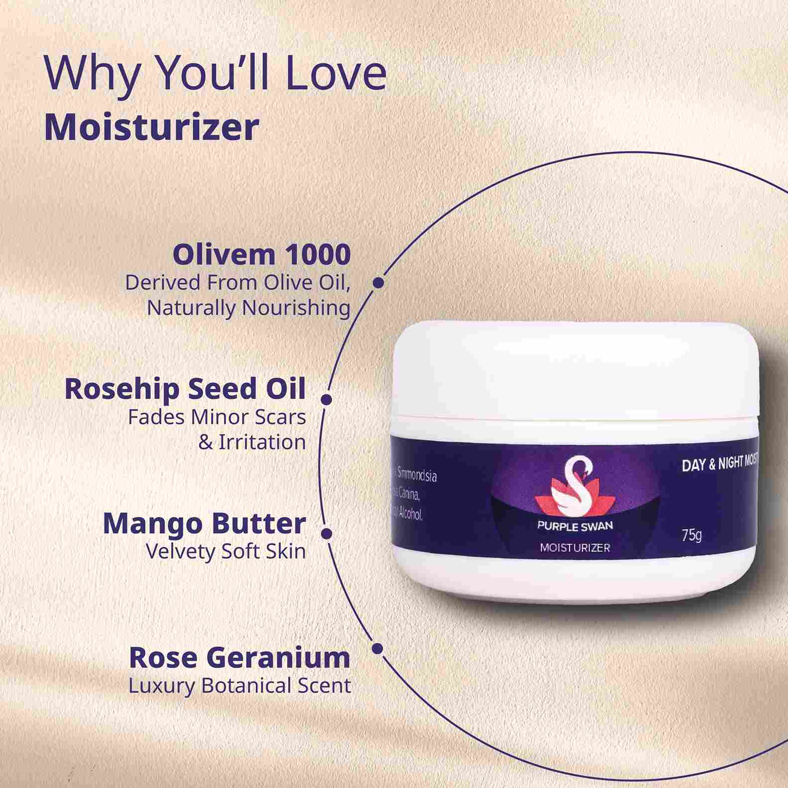 Purple swan Moisturizer Why you iwll love it 