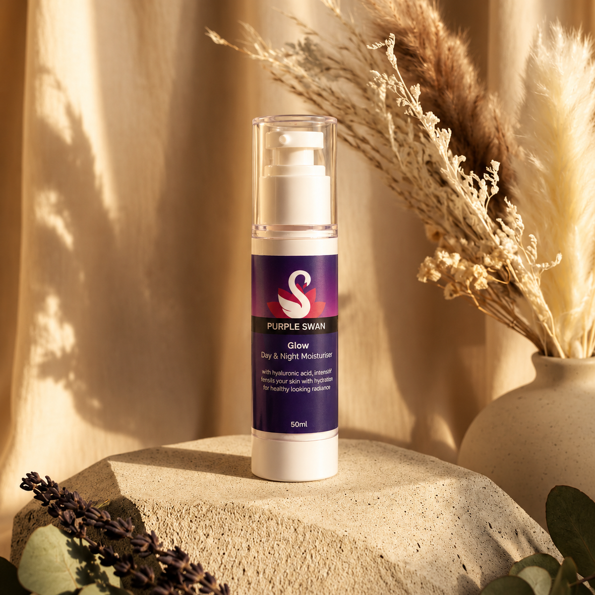Hyaluronic Acid Face Moisturiser Natural Glow Cream
