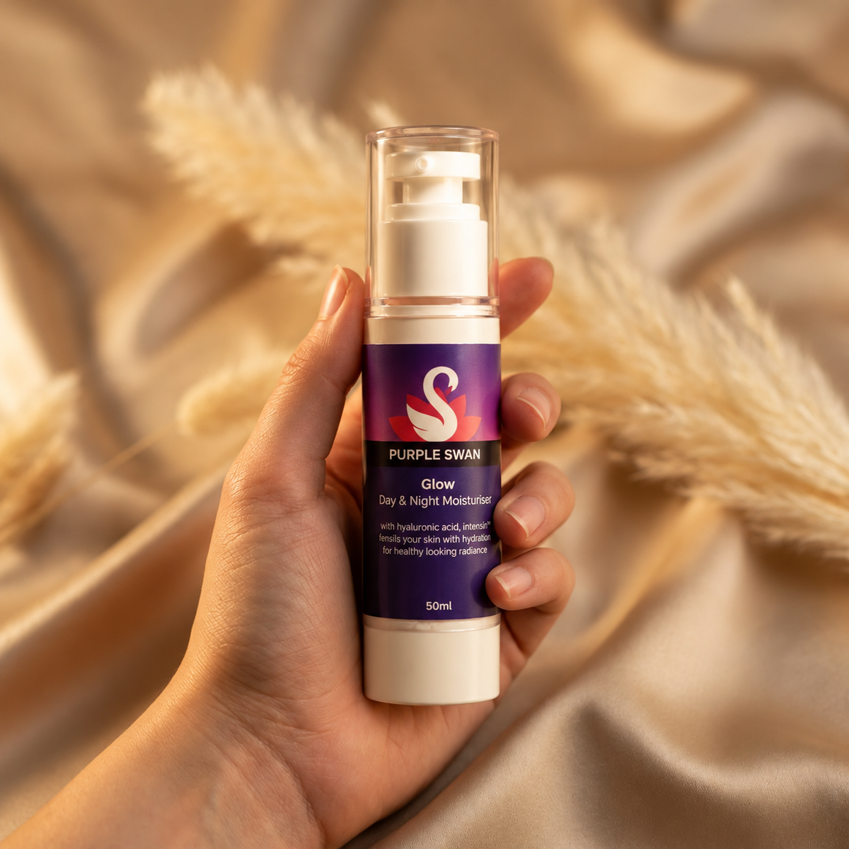 Hyaluronic Acid Face Moisturiser Natural Glow Cream