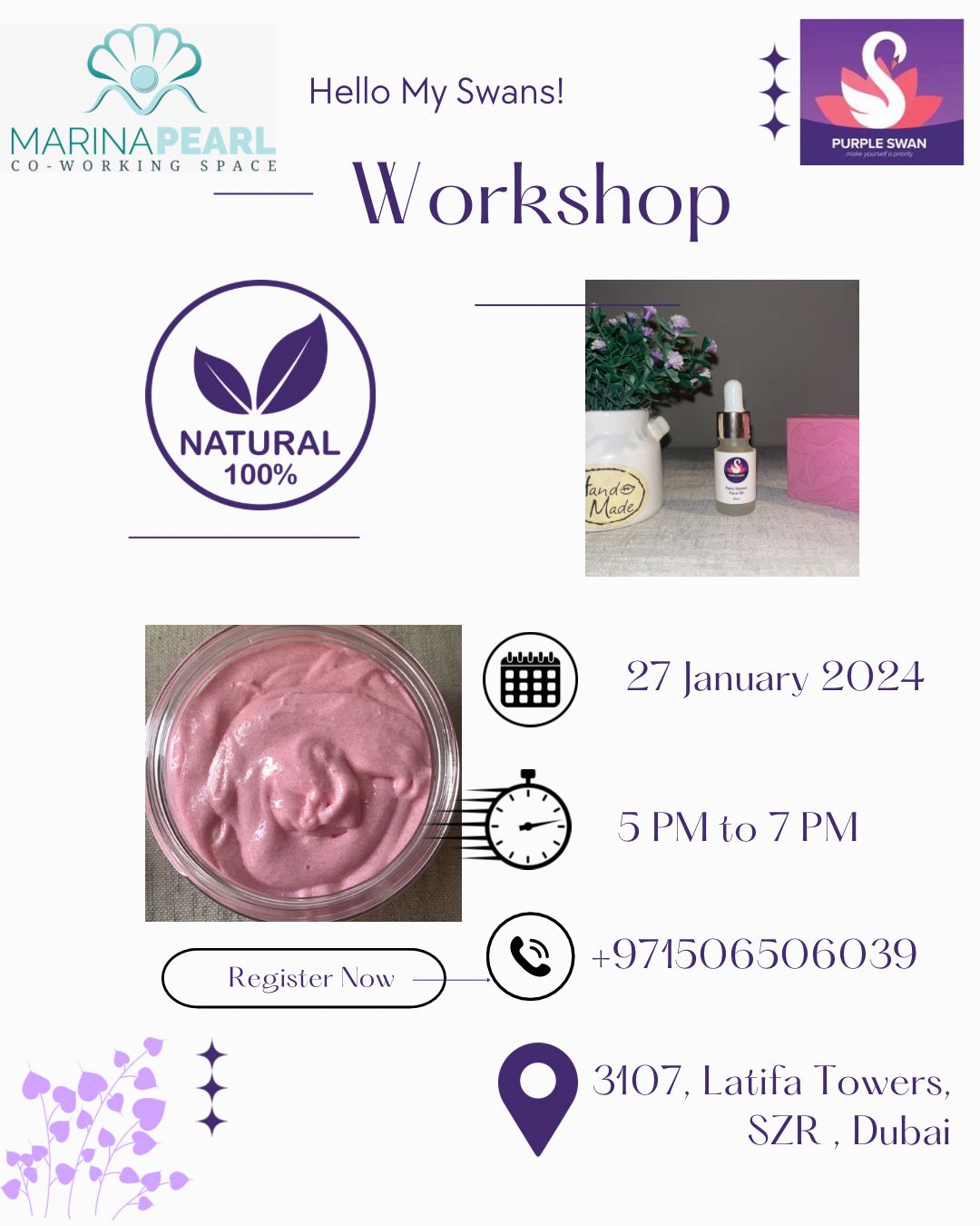 Second image of Foaming Scrub and Face Serum Workshop