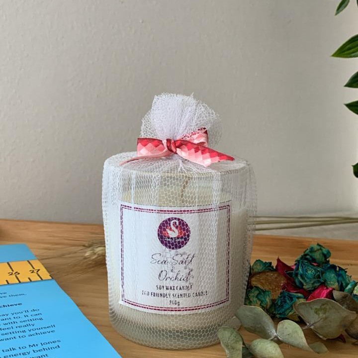 Aqua Soy Wax Candle